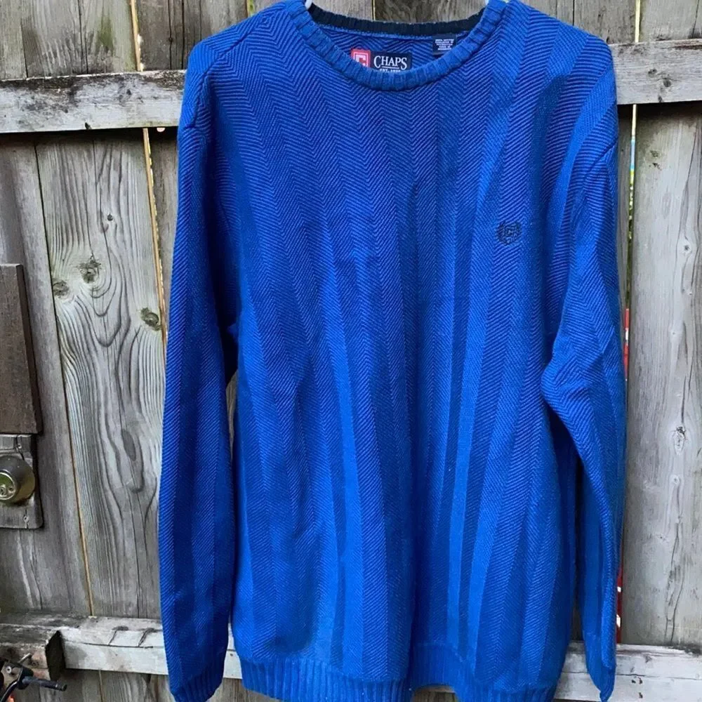 Chaps cotton sweater sz. M